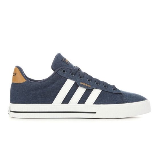 Adidas Daily 3.0 Men's 3 Stripe Canvas Casual Fashion Low Top Shoes Sneakers